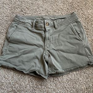 American Eagle Midi Chino Shorts